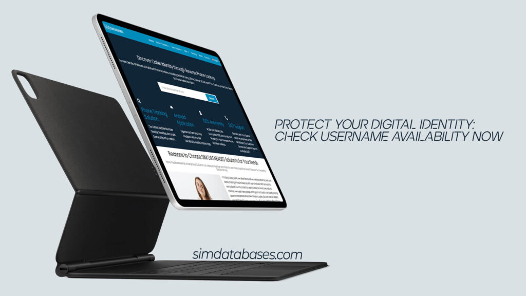 Protect Your Digital Identity: Check Username Availability Now